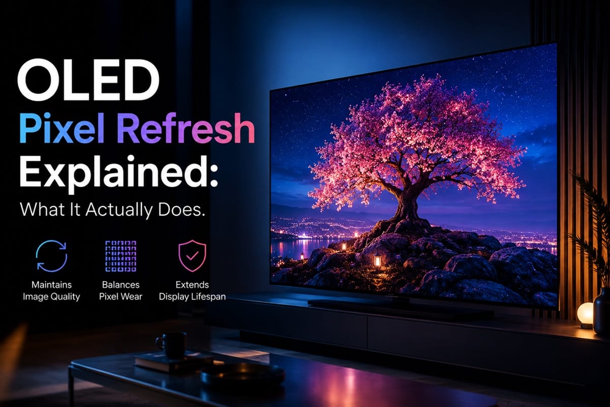 OLED Pixel Refresh Explained: What It Actually Does