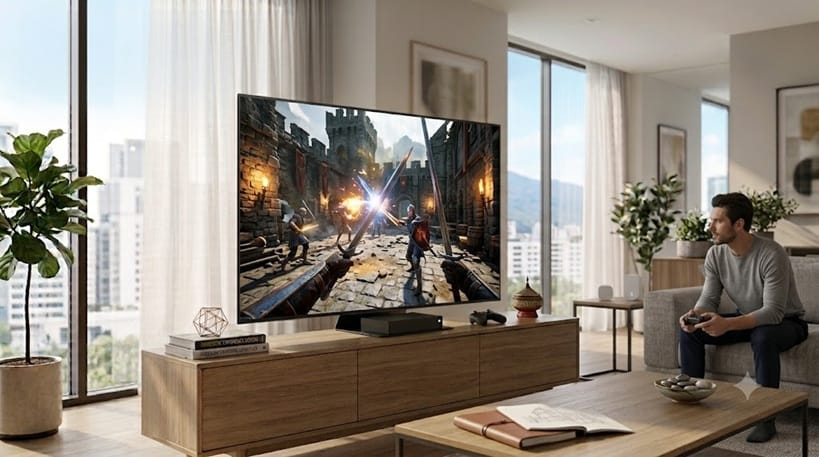 Samsung 48S90H picture quality โ HDR gaming on OLED panel