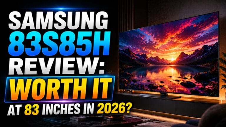 Samsung 83S85H Review: Worth It at 83 Inches in 2026?