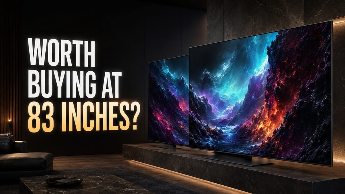Samsung 83S90H Review 2026: Worth Buying at 83 Inches?