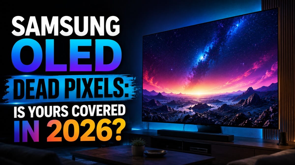 Samsung OLED Dead Pixels: Is Yours Covered in 2026?