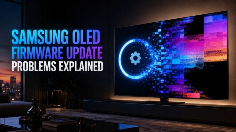 Samsung OLED Firmware Update Problems Explained