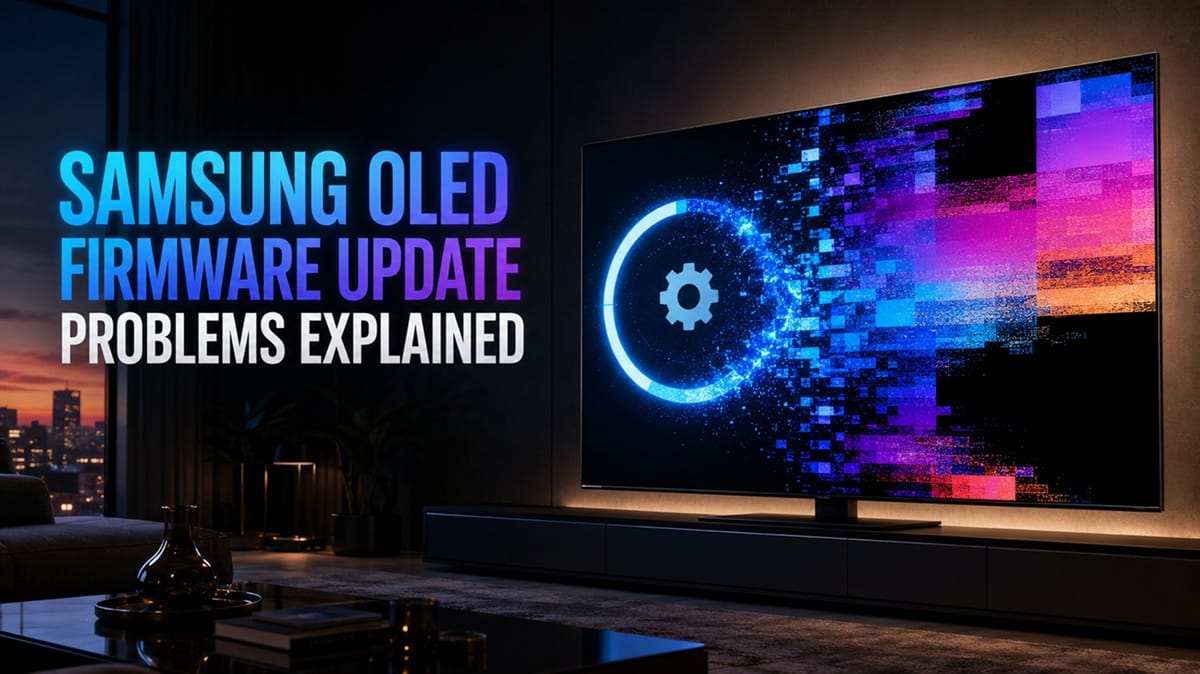 Samsung OLED Firmware Update Problems Explained