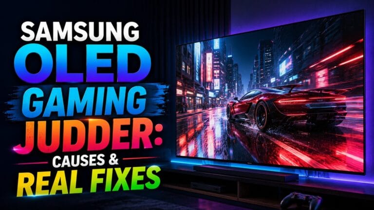 Samsung OLED Gaming Judder: Causes & Real Fixe