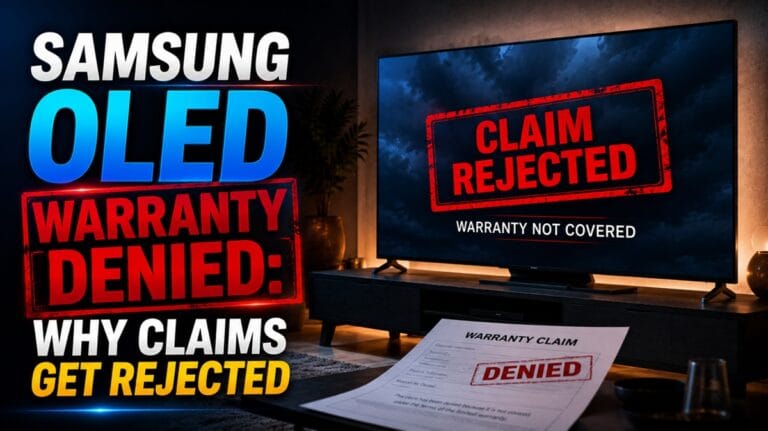 Samsung OLED Warranty Denied: Why Claims Get Rejected
