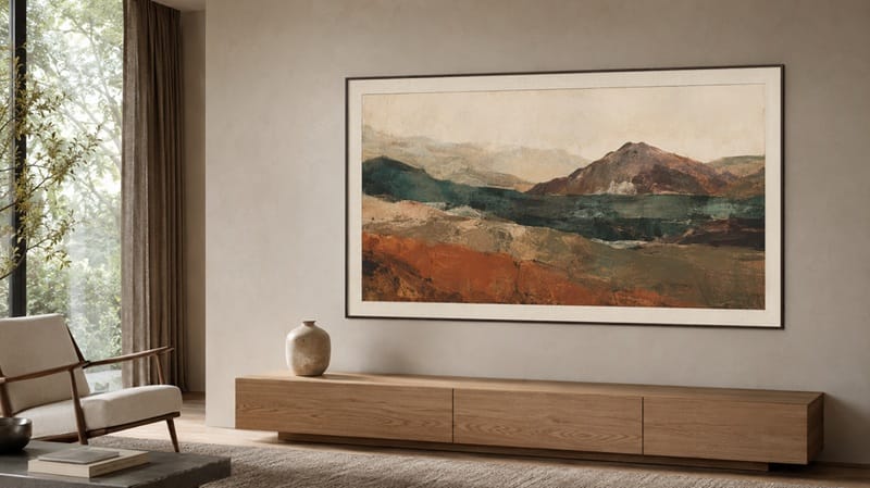 Samsung QN65LS03H review — Frame Pro Art Mode display