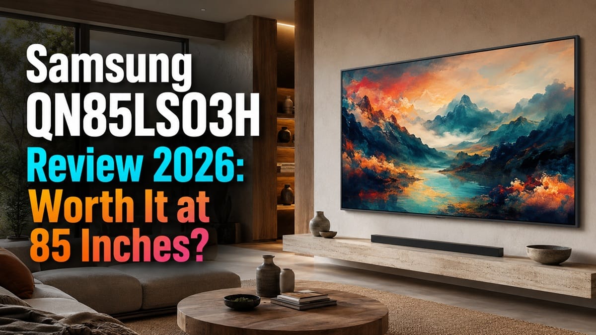 Samsung QN85LS03H Review 2026: Worth It at 85 Inches?