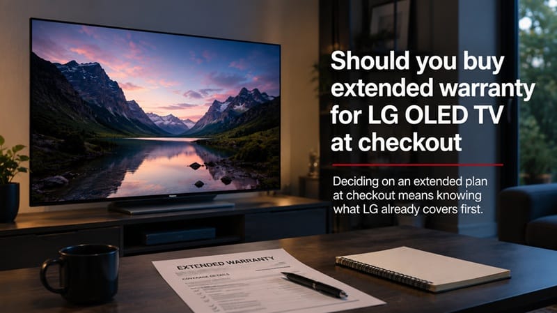 should you buy extended warranty for LG OLED TV