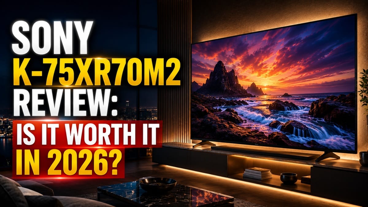 Sony K-75XR70M2 Review: Is It Worth It in 2026?