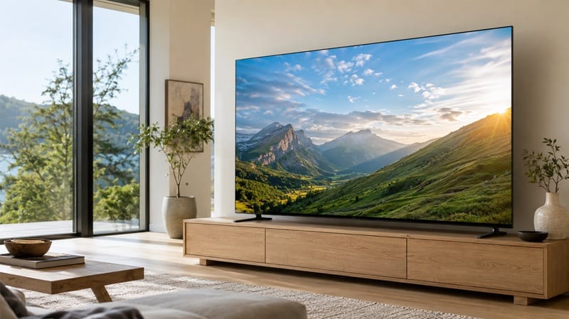 Sony K-85XR30M2 in bright living room setup