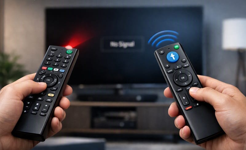Sony TV remote control problems — IR vs Bluetooth remote