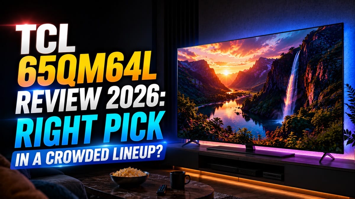 TCL 65QM64L Review 2026: Right Pick in a Crowded Lineup?