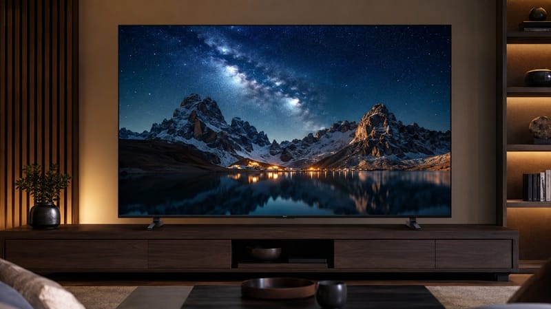 TCL 65QM64L review — Fire TV Mini LED front view