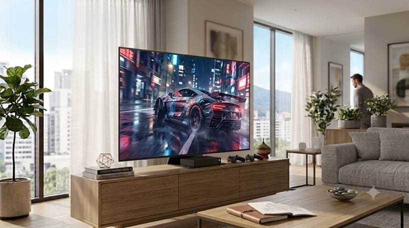 TCL 65QM8L picture quality — HDR gaming and sports performance