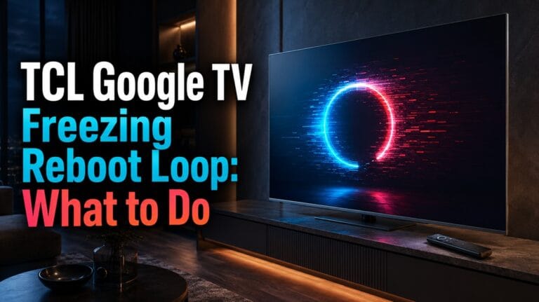 TCL Google TV Freezing Reboot Loop: What to Do