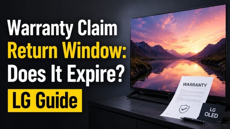 Warranty Claim Return Window: Does It Expire? LG Guide