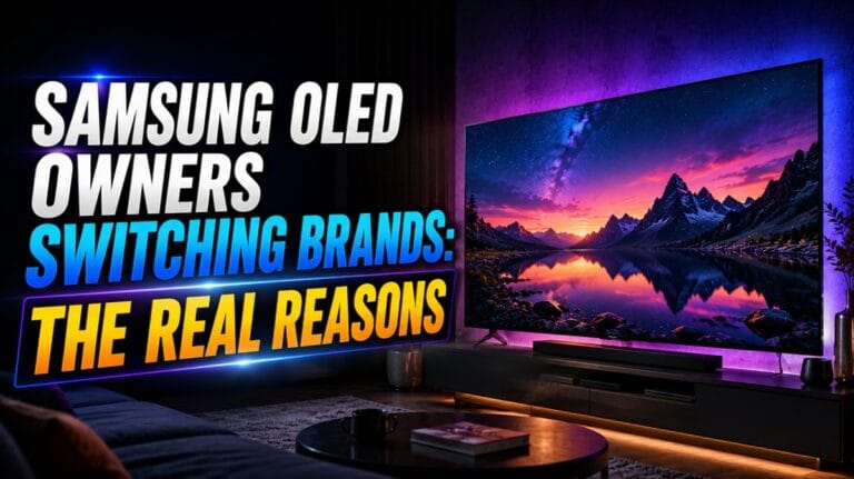 Samsung OLED Owners Switching Brands: The Real Reasons