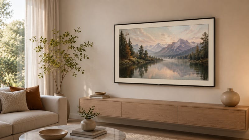 who should buy LG 55LX7B — living room setup