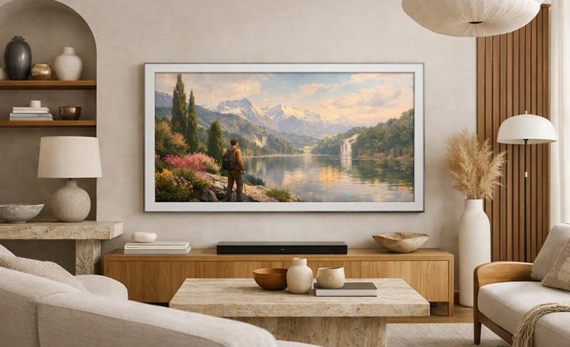 who should buy Samsung QN85LS03H — large living room Art Mode setup