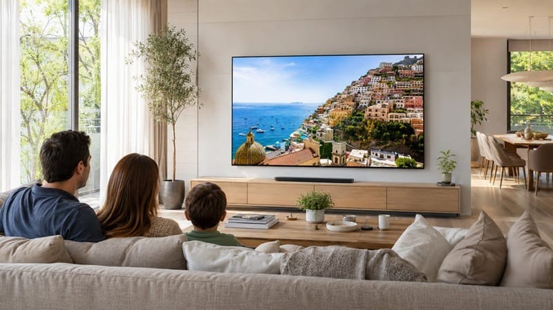 who should buy Sony K-75XR30M2 — bright room living setup