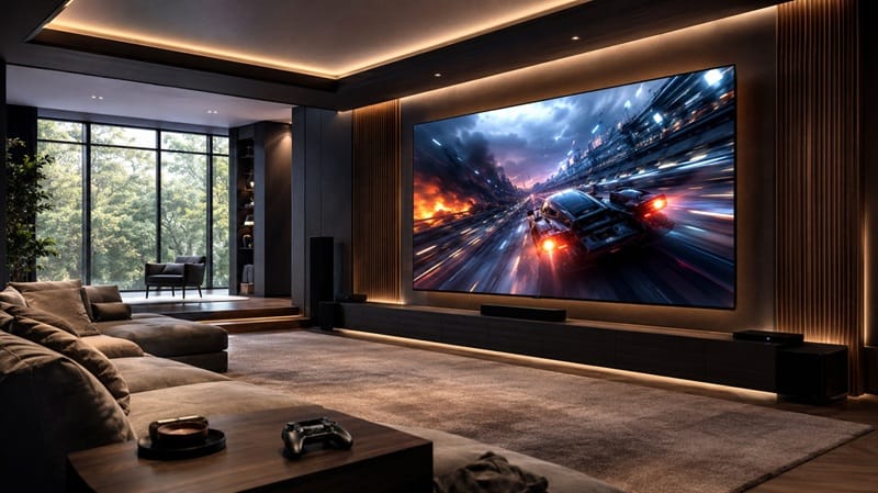 who should buy the LG OLED83C6H — large-room gaming setup