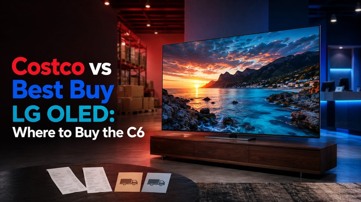 Costco vs Best Buy LG OLED: Where to Buy the C6