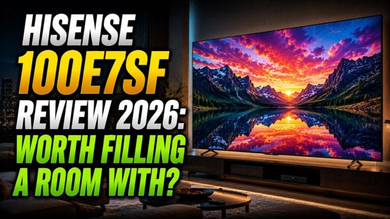 Hisense 100E7SF Review 2026: Worth Filling a Room With?