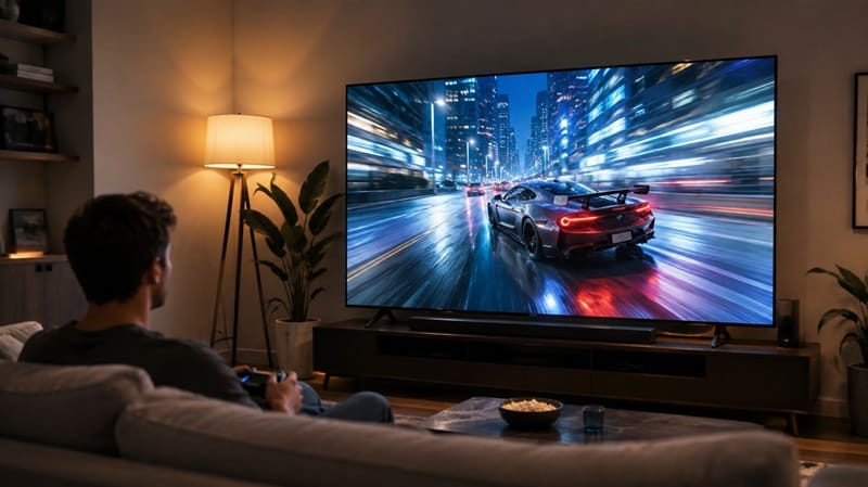 Hisense 100U6SF Pro picture quality during HDR gaming