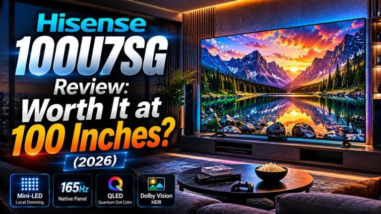 Hisense 100U7SG Review: Worth It at 100 Inches? (2026)