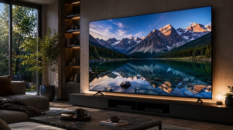 Hisense 100U7SG review — 100-inch Mini-LED TV hero shot