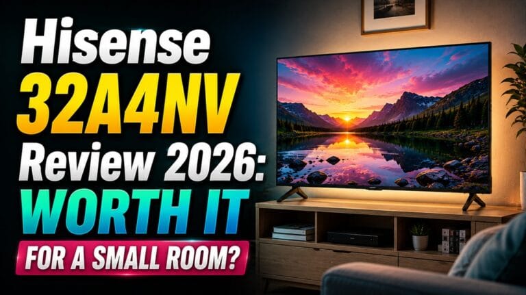 Hisense 32A4NV Review 2026: Worth It for a Small Room?