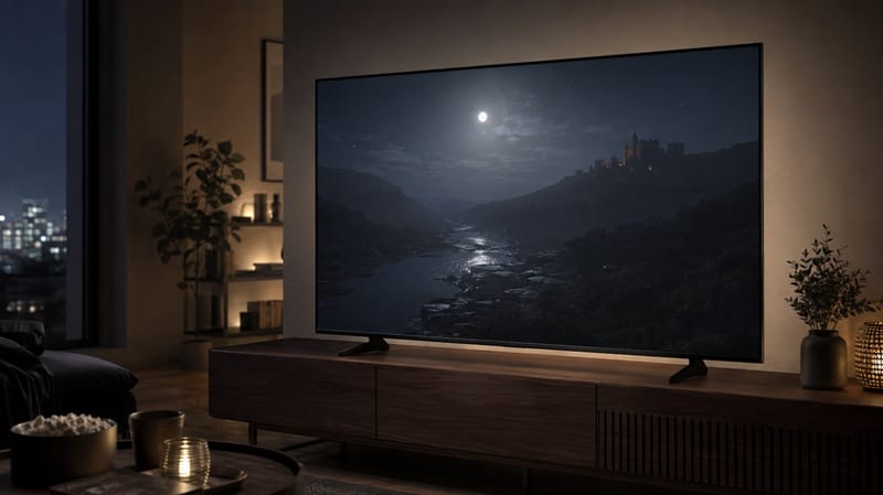 Hisense 50S7SG picture quality — HDR movie viewing