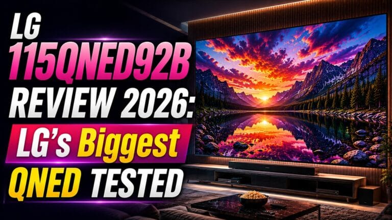 LG 115QNED92B Review 2026: LG's Biggest QNED Tested