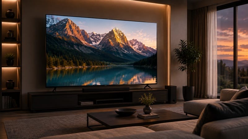 LG 115QNED92B picture quality — HDR sports viewing