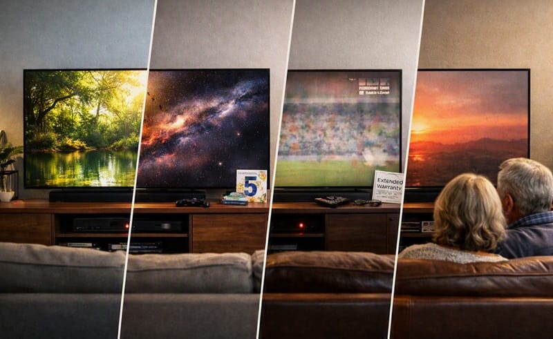 LG OLED real-world ownership longevity — living room TV over years of use
