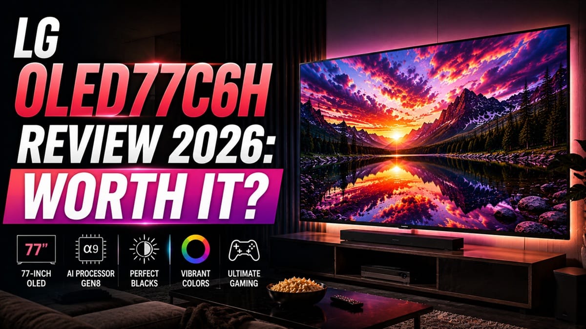 LG OLED77C6H Review 2026: Worth It?