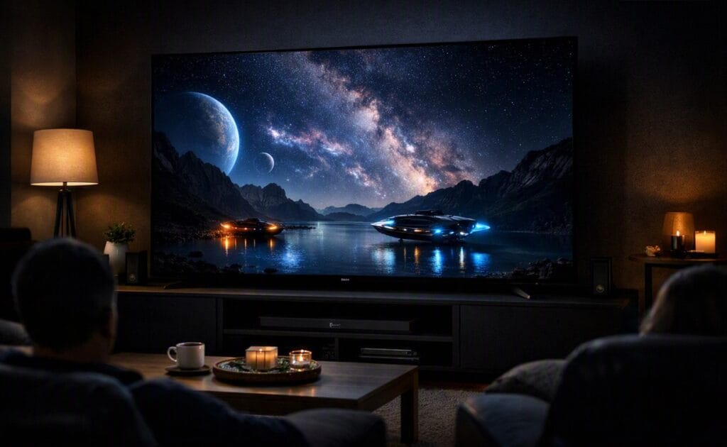 LG OLED77C6H picture quality — HDR gaming and movie viewing