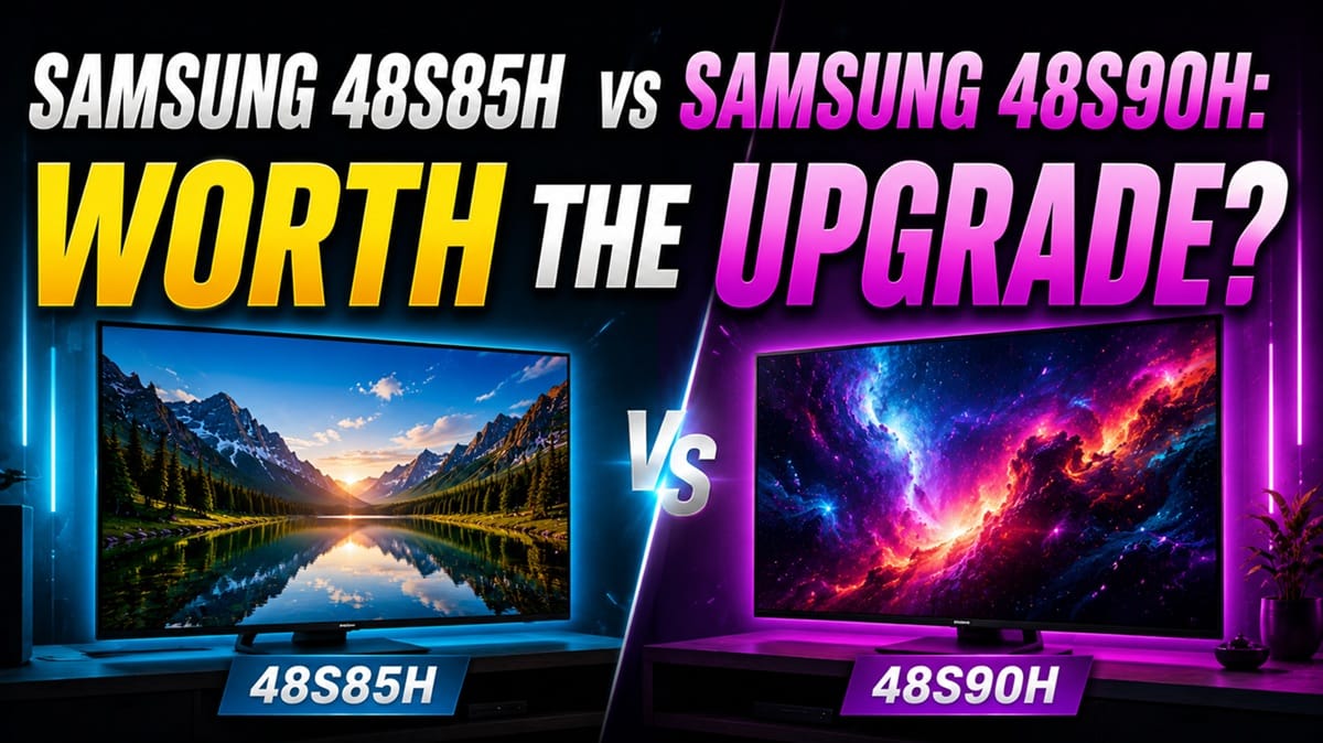 Samsung 48S85H vs Samsung 48S90H: Worth the Upgrade?