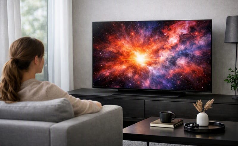 Samsung 48S90H OLED panel technology and Glare Free screen coating