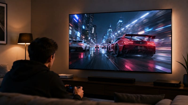 Samsung 55M80H gaming input lag and refresh rate