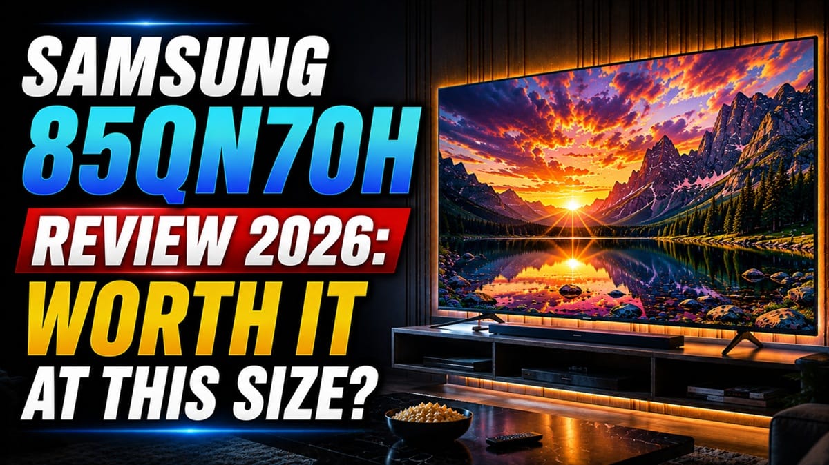 Samsung 85QN70H Review: Measure Your Room Before You Buy