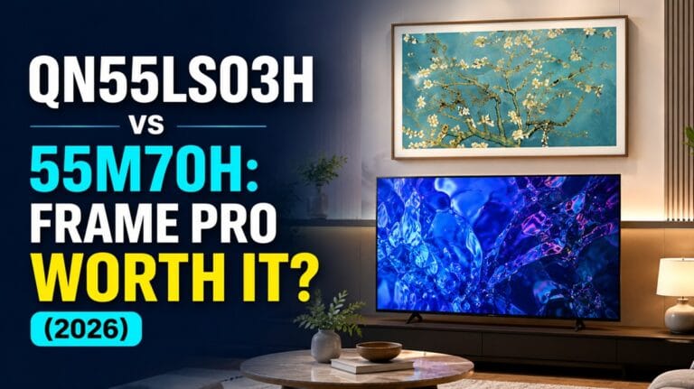 Samsung QN55LS03H vs Samsung 55M70H