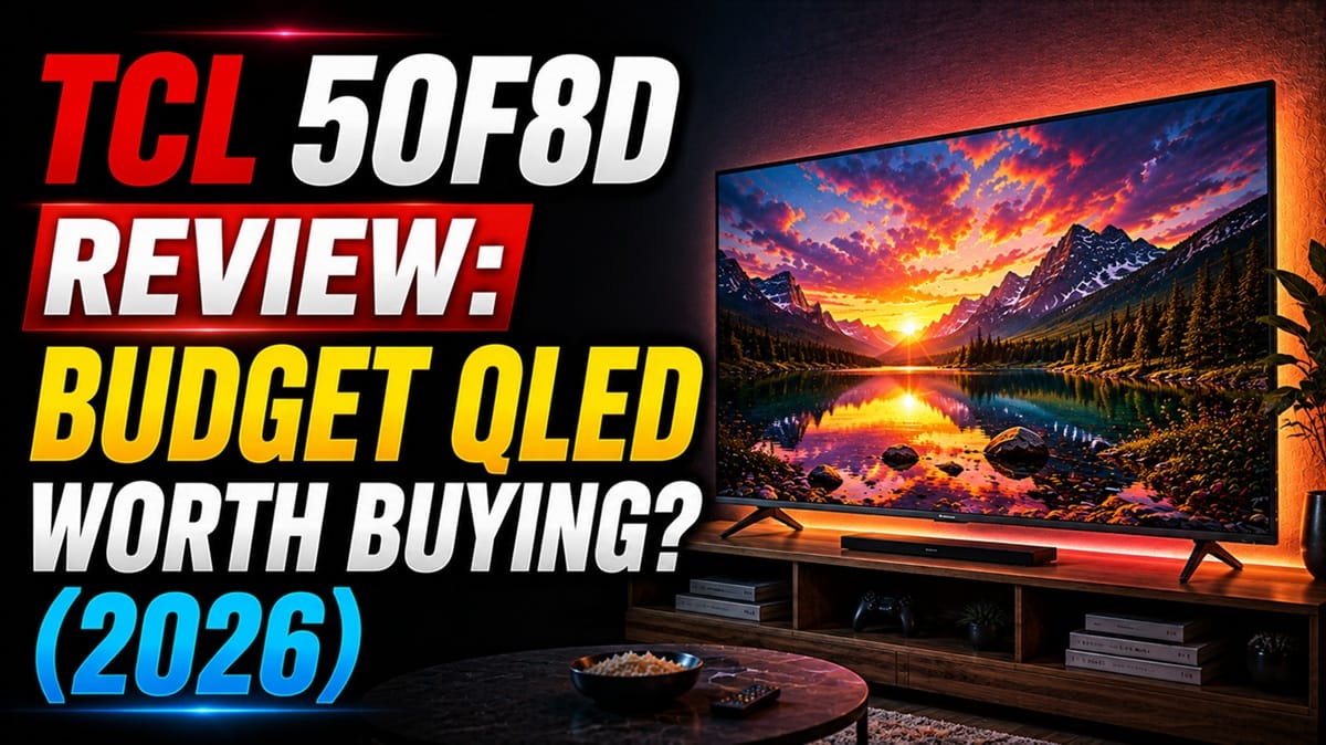 TCL 50F8D Review: Budget QLED Worth Buying?