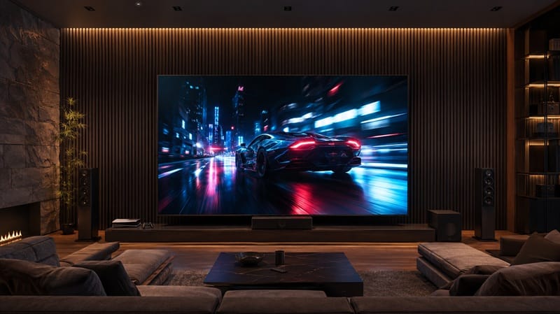 TCL 98QM8L picture quality — HDR gaming setup