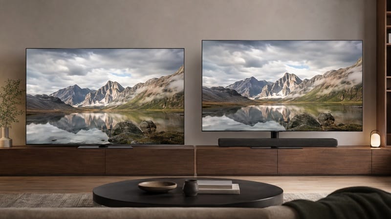 TCL 98QM8L ports and design — HDMI 2.1 connectivity