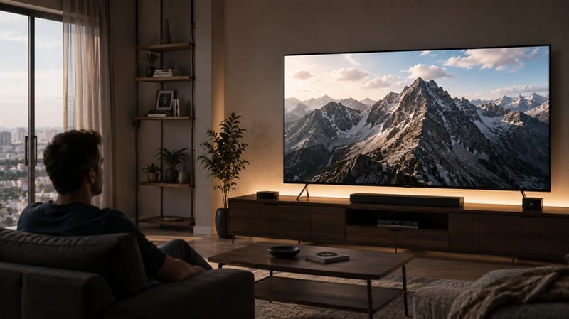 choosing the right non-OLED 4K TV for room lighting and size