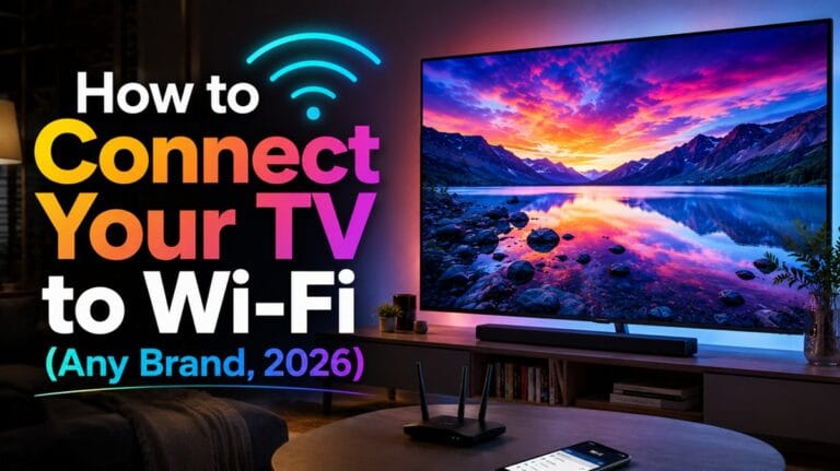 how to connect TV to Wi-Fi