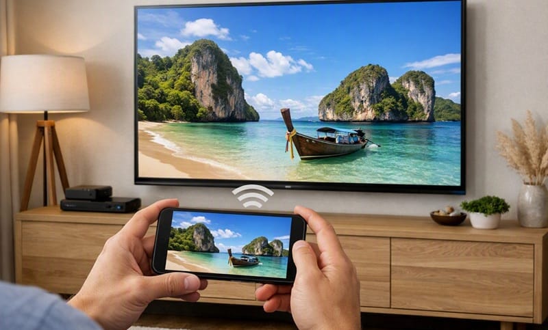 how to connect phone to tv — screen mirroring setup