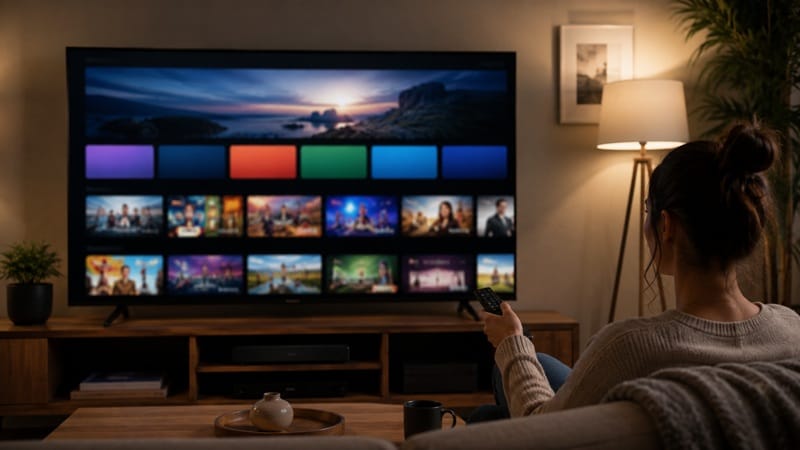 how to install apps on a smart TV home screen