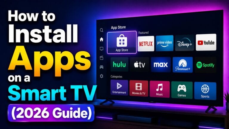 How to Install Apps on a Smart TV (2026 Guide)
